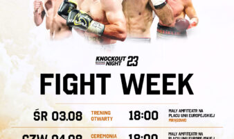 FIGHT WEEK przed galą KBN23 w Mrągowie: Stępień vs Łoniewski