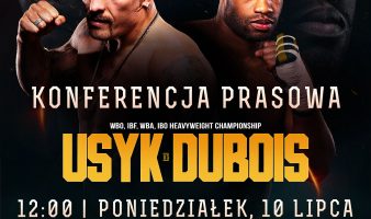 Oficjalna konferencja prasowa przed galą Usyk vs Dubois