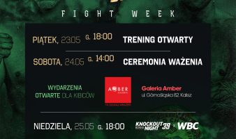 FIGHT WEEK przed KBN39 w Kaliszu
